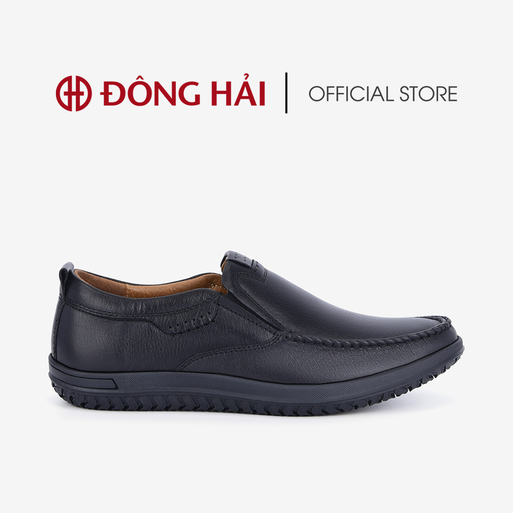 Giày lười nam đông hải đế viền màu hiện đại cao cấp 3cm - g0350