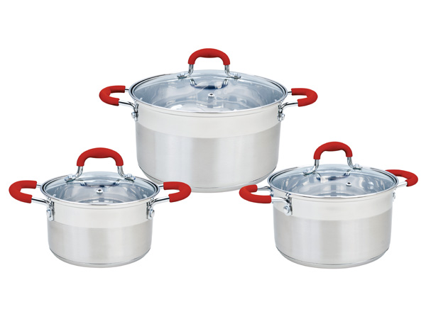 Bộ 3 Nồi Inox Smartcook SM3335 (Size 16,20,24cm)