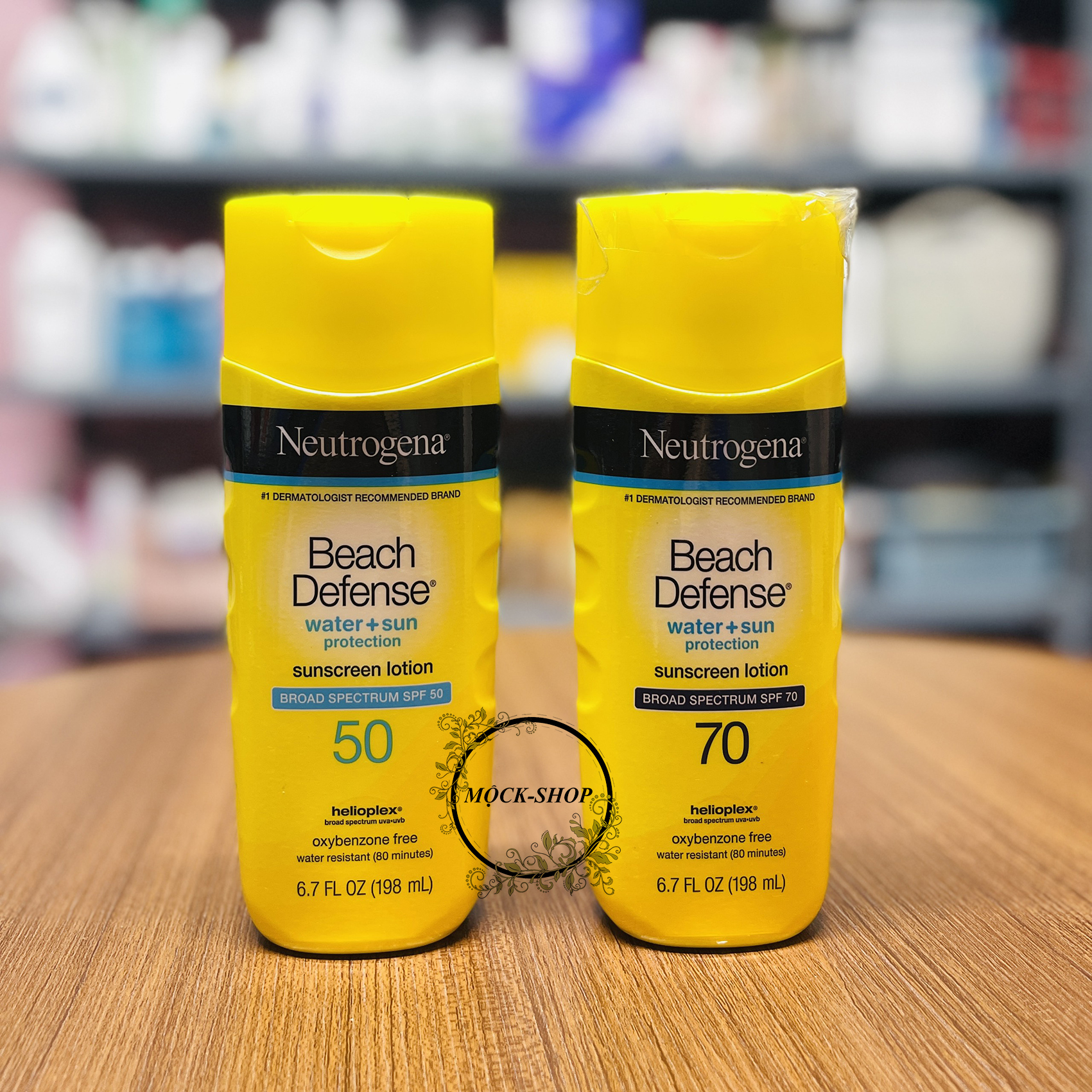 Kem chống nắng neutrogena beach defense spf 50-70 198ml