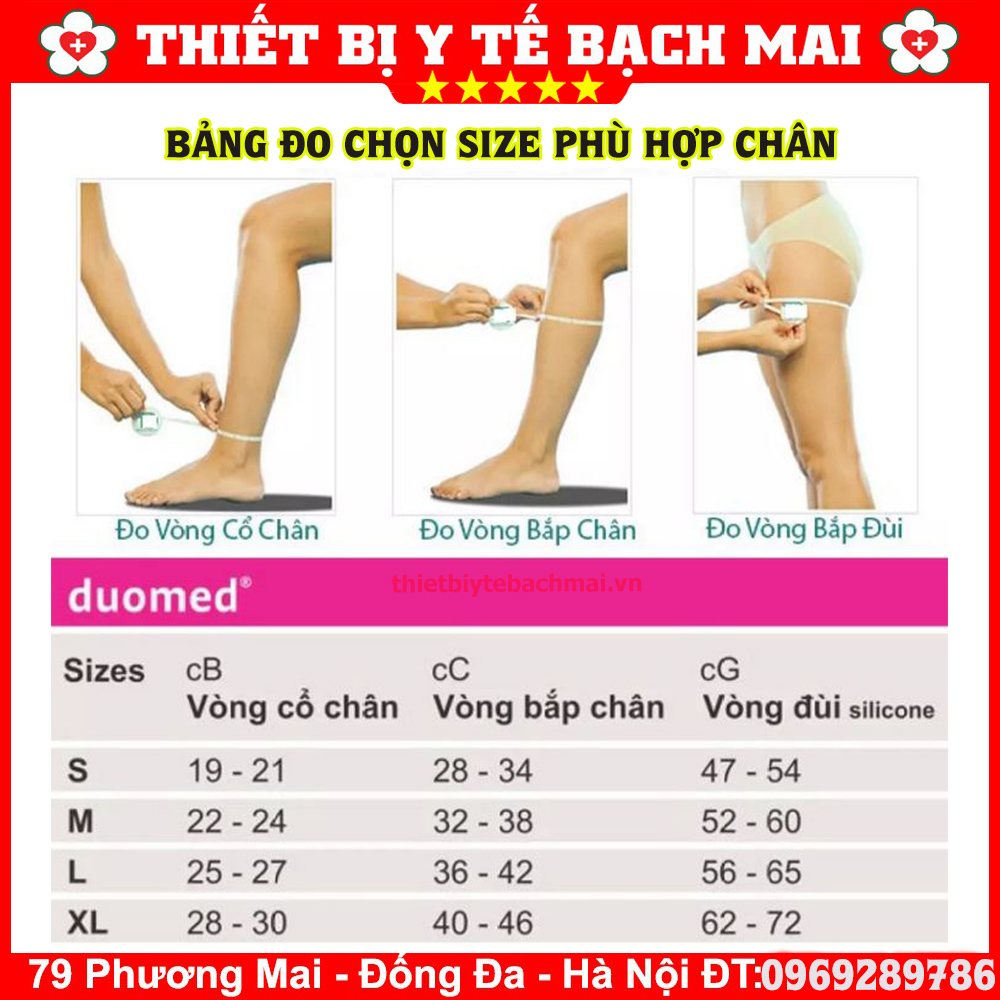Vớ Đùi Y Khoa Medi Duomed [Nhập Khẩu Đức]