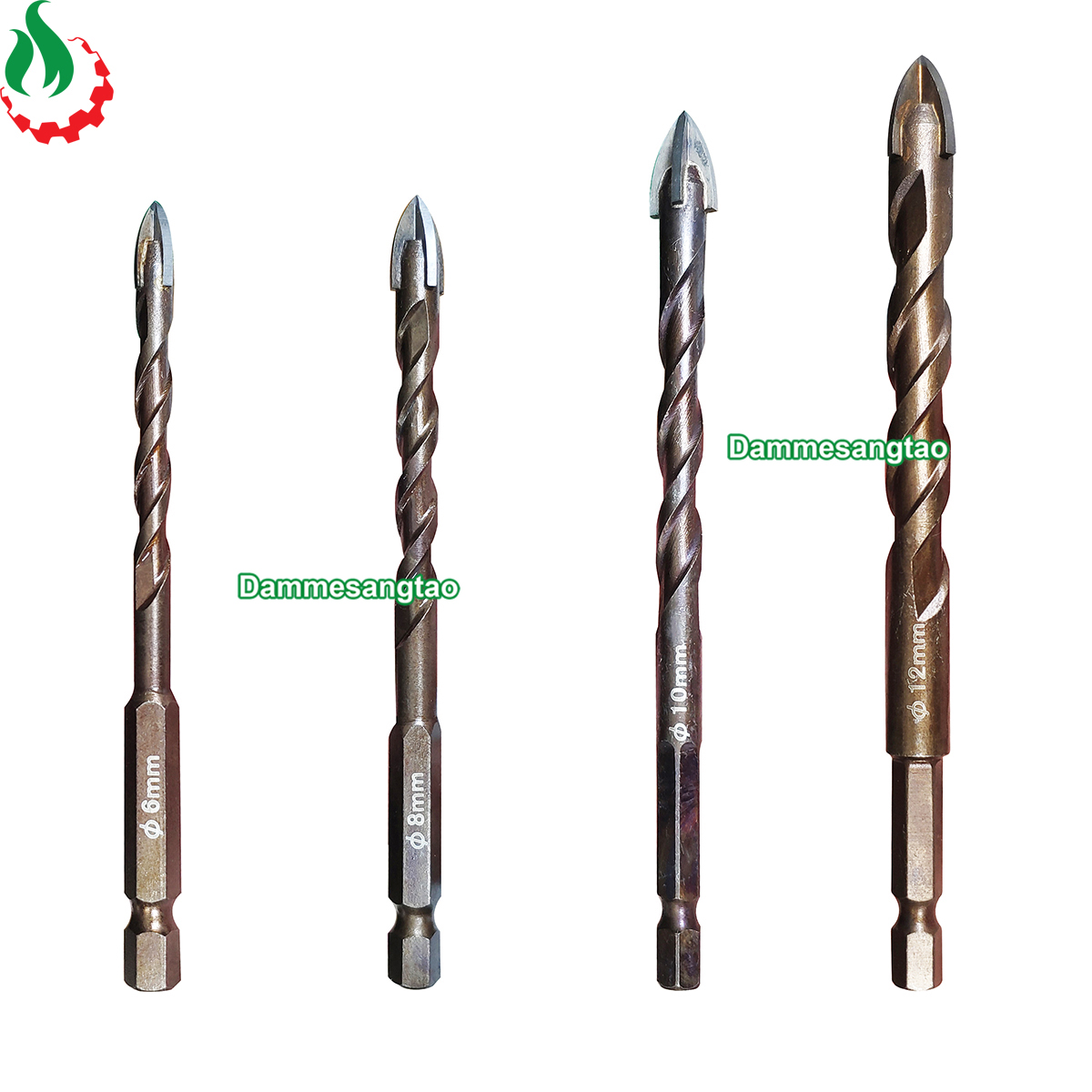 Mũi khoan đa năng 4 cạnh chuôi lục giác 1/4