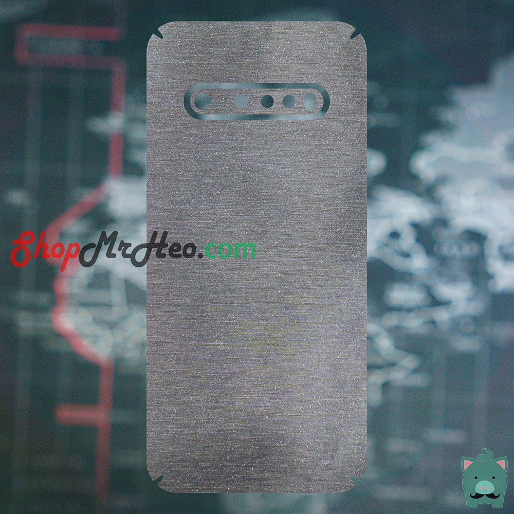 Skin Dán Mặt Sau Lưng Vân Nhôm Xước LG V60 ThinQ - Nhiều màu