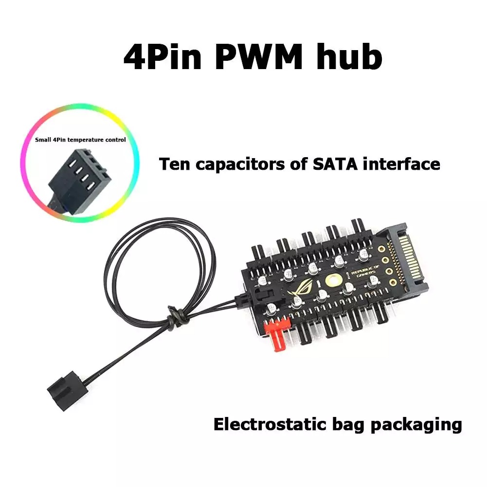Fan HUB ROG 10 cổng