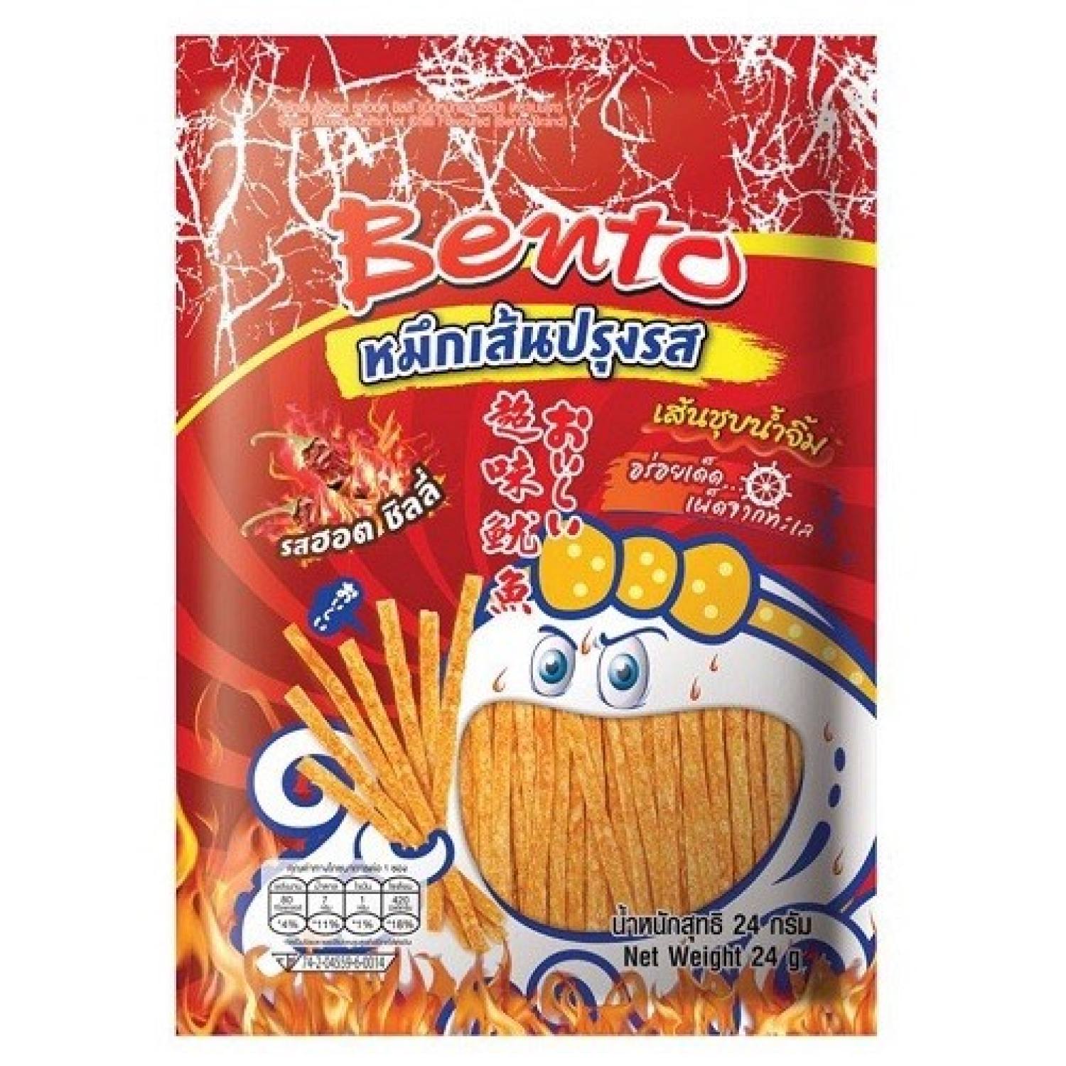 Mực bento sợi thái lan 24g date xa hàng mới