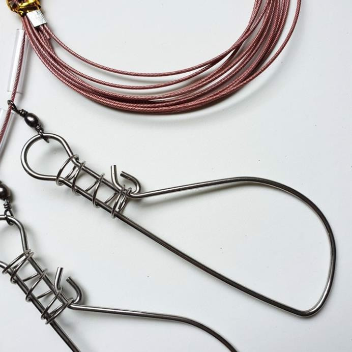 DÂY XÍCH MANG CÁ INOX (10MÓC/DÂY)