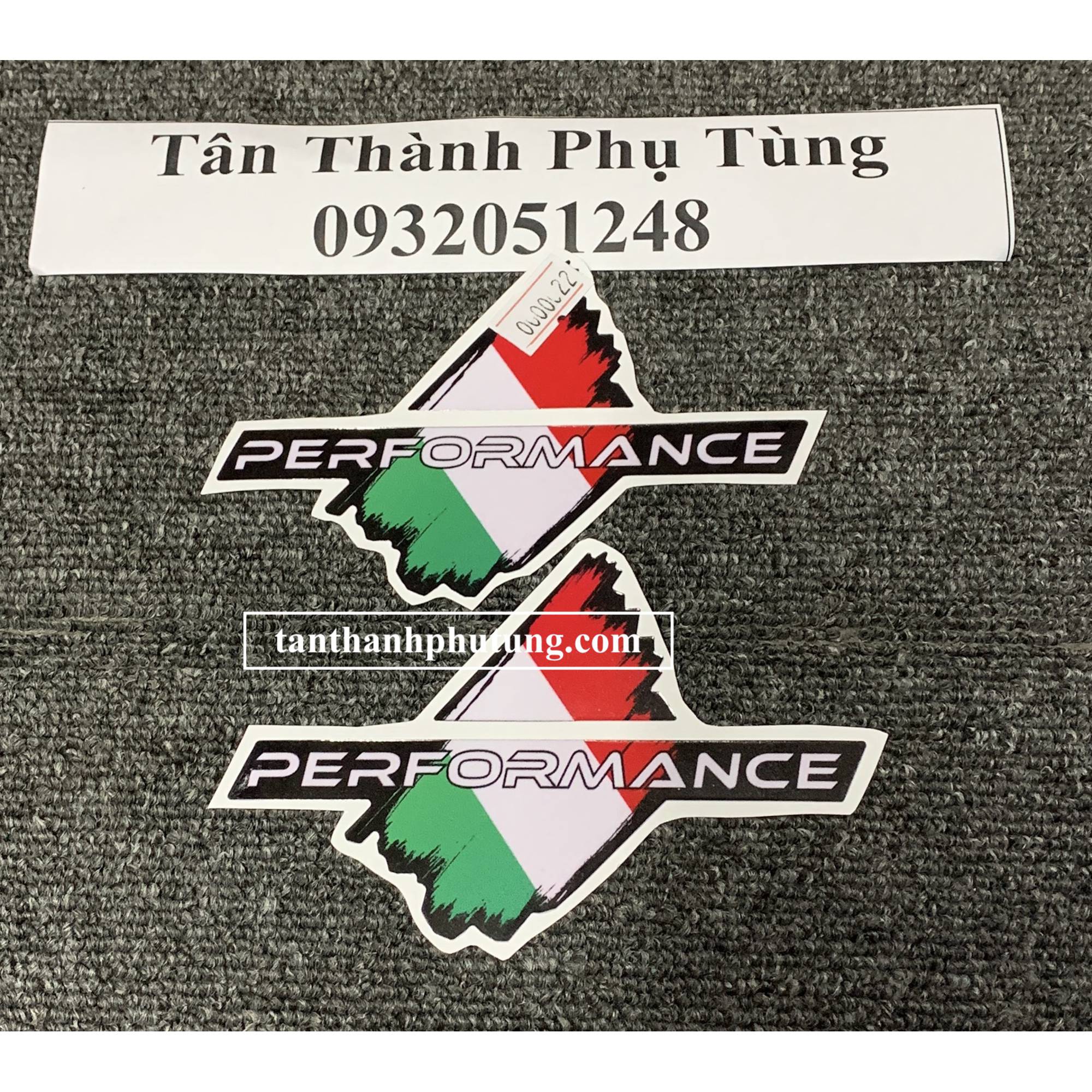 TEM PERFORMANCE NƯỚC Ý (GIÁ 1 CẶP) MS00022