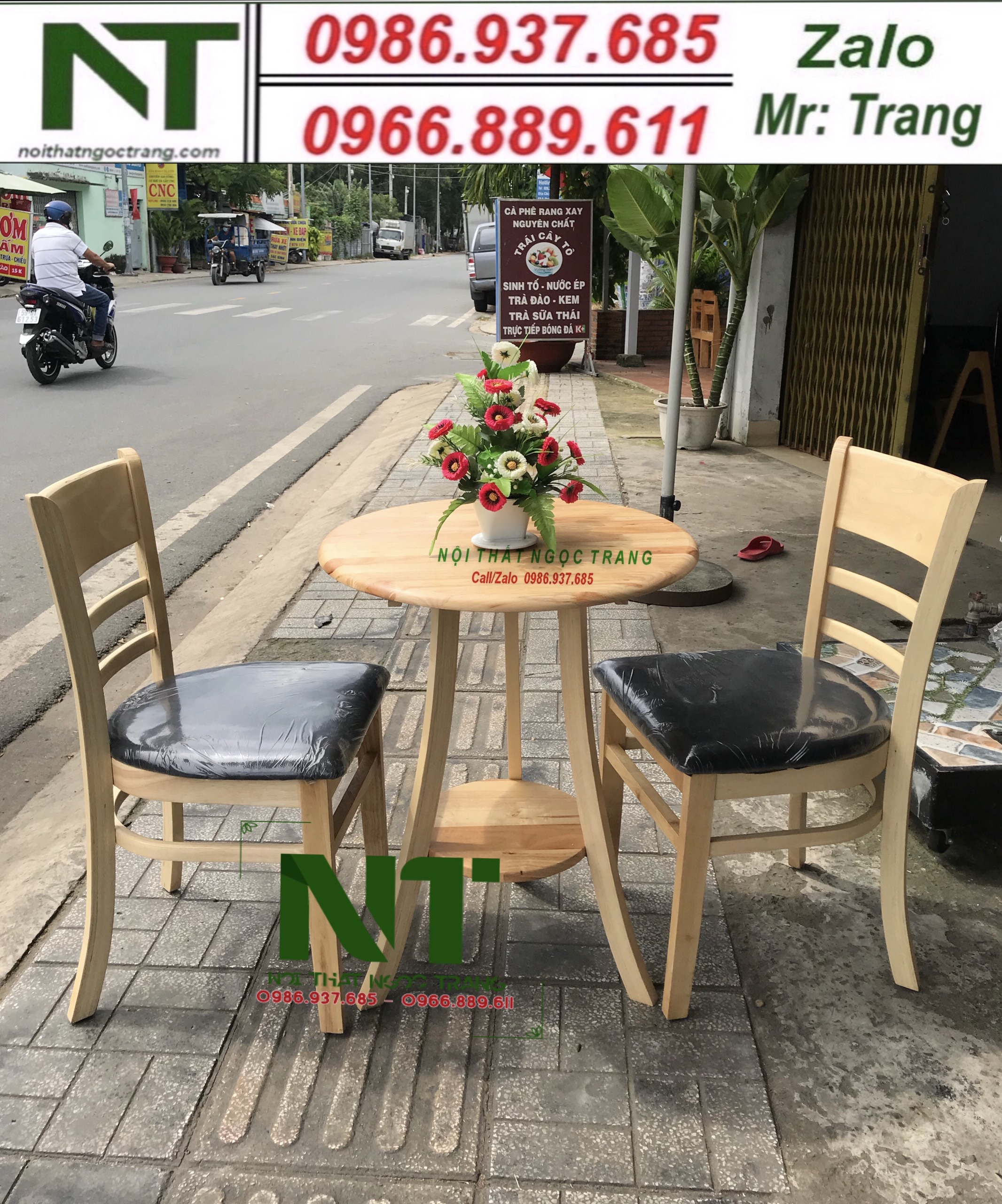 [HCM]Ghế gỗ cabin thanh lý