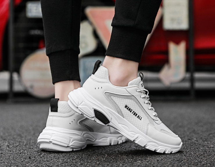 SALE - Giày thể thao sneaker Nam G27 WANGFORALL chất vải cao cấp kết hợp da phong cách trẻ trung năng động size 39-44