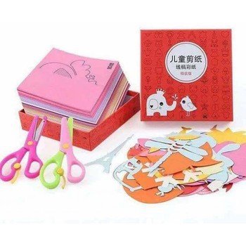 Bộ Cắt Giấy Sáng Tạo Cho Bé Yêu