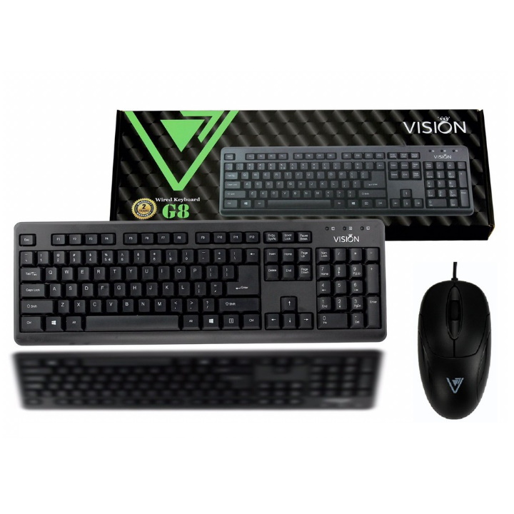 Bộ bàn phím chuột vsp g8 - chính hãng vsp bảo hành 24 tháng