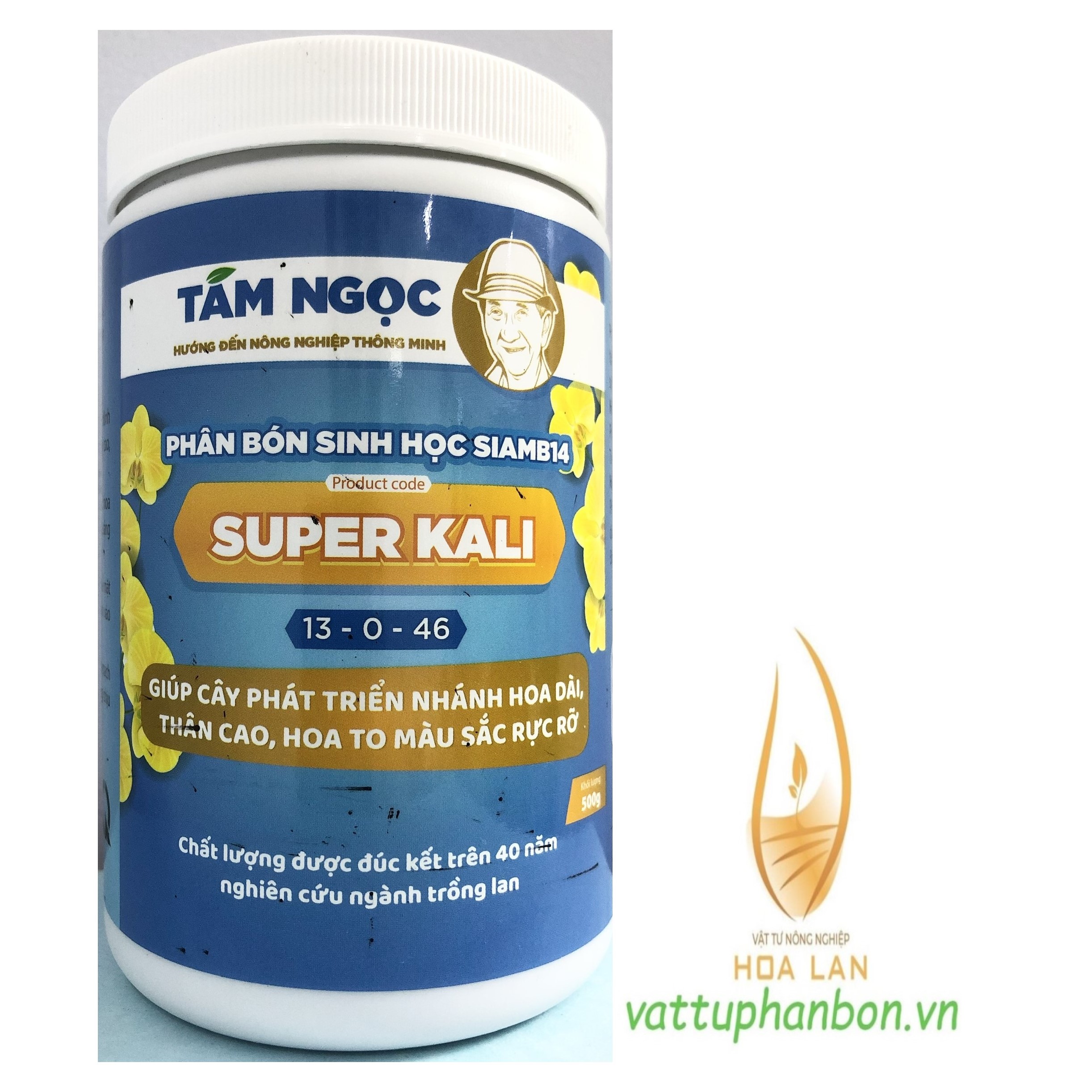 Phân bón sinh học super kali tám ngọc - #412a# 500g