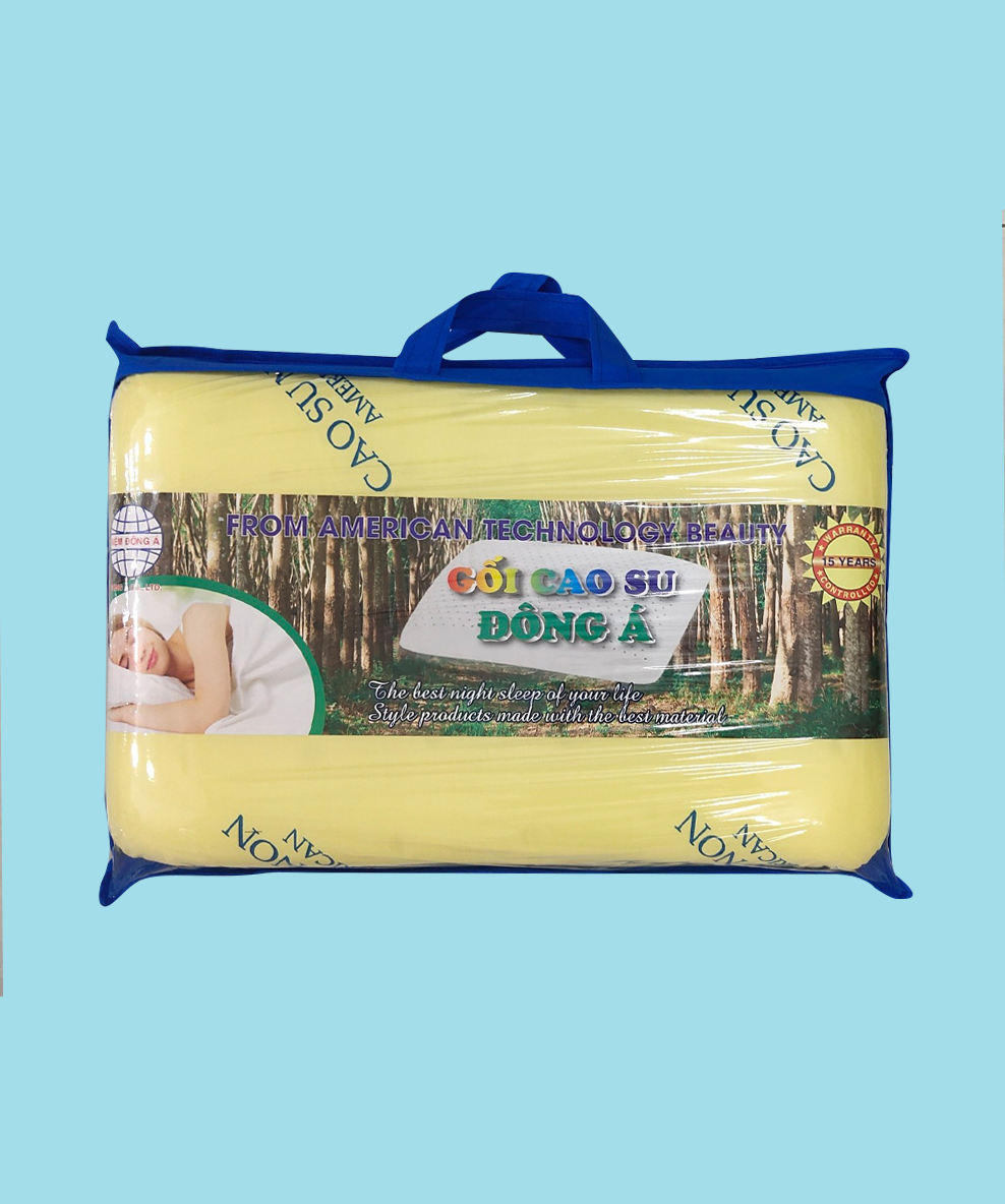 1 GỐI CAO SU NON AMERICAN 40x60cm