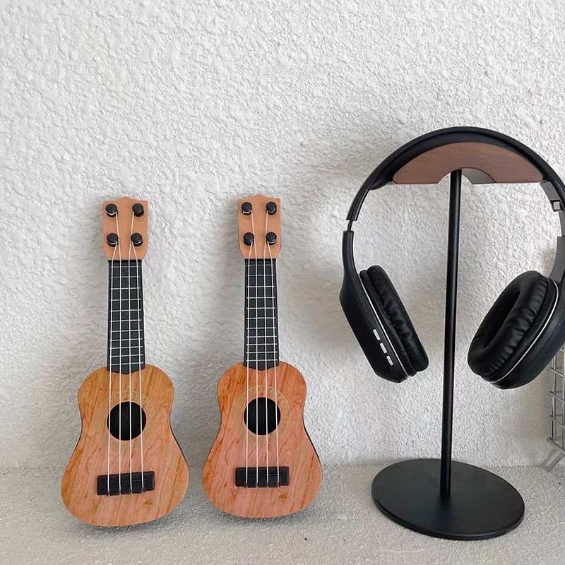 MÔ HÌNH ĐÀN UKULELE MÔ HÌNH TRANG TRÍ ĐỂ BÀN, TỦ, KỆ