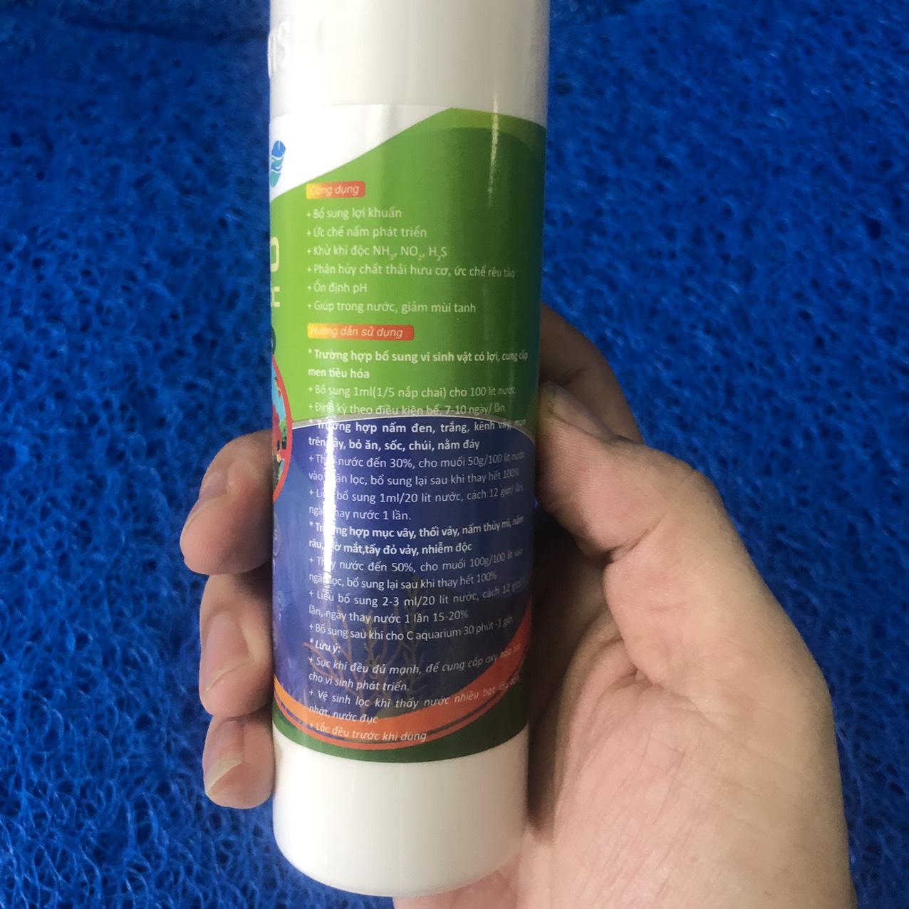 MEN VI SINH MRBIO GỐC CHO BỂ CÁ CẢNH