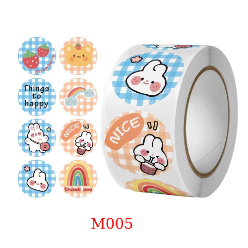 500 tem thank you size 2,5 cm