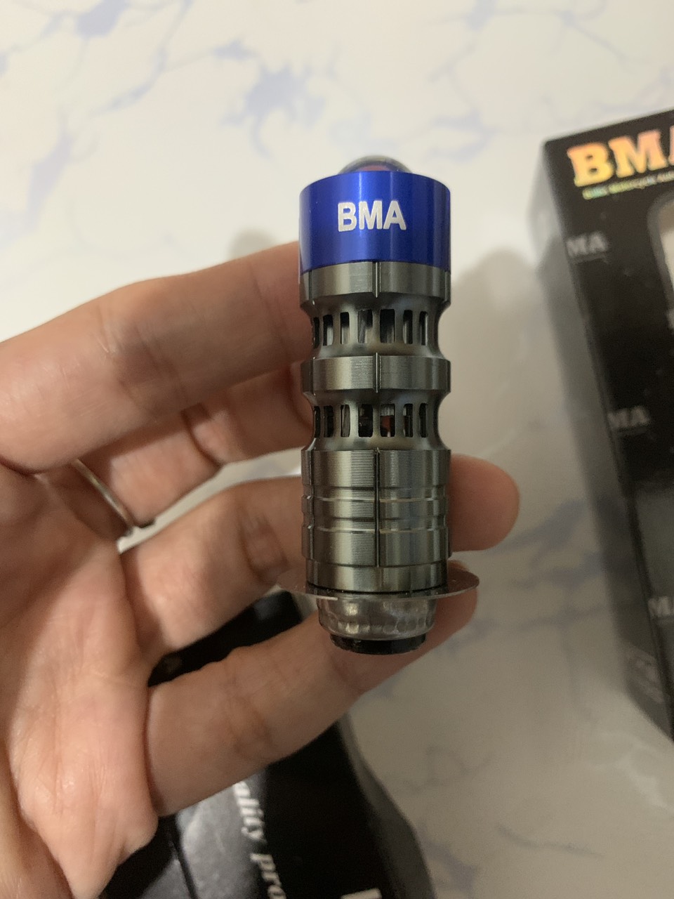 Bóng đèn bi cầu xe máy wave dream M5 BMA 2 chân