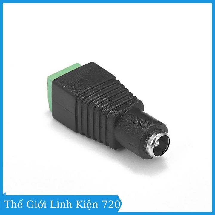 Jack nối nguồn DC cái 5.5x2.1mm