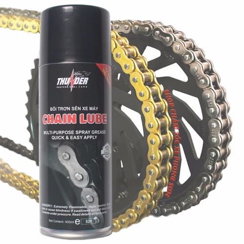 Dầu Bôi Trơn Dưỡng Sên Thunder Chain Lube 400ml