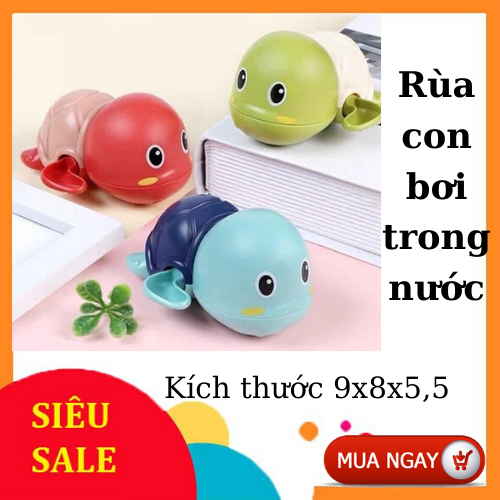 Con Rùa Bơi Đại Chiến-Rùa Con Bơi Trong Nước-Rùa bơi vặn cót