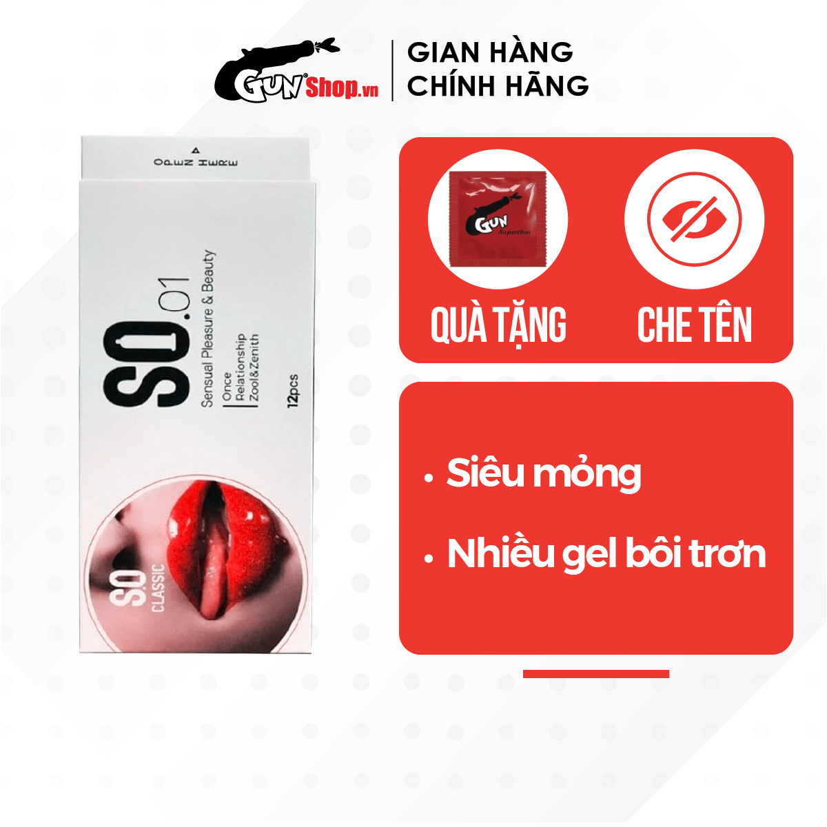 Bộ 2 Bao cao su gân sọc, kéo dài thời gian quan hệ bằng tinh chất bạc hà mát lạnh Shell Poseidon