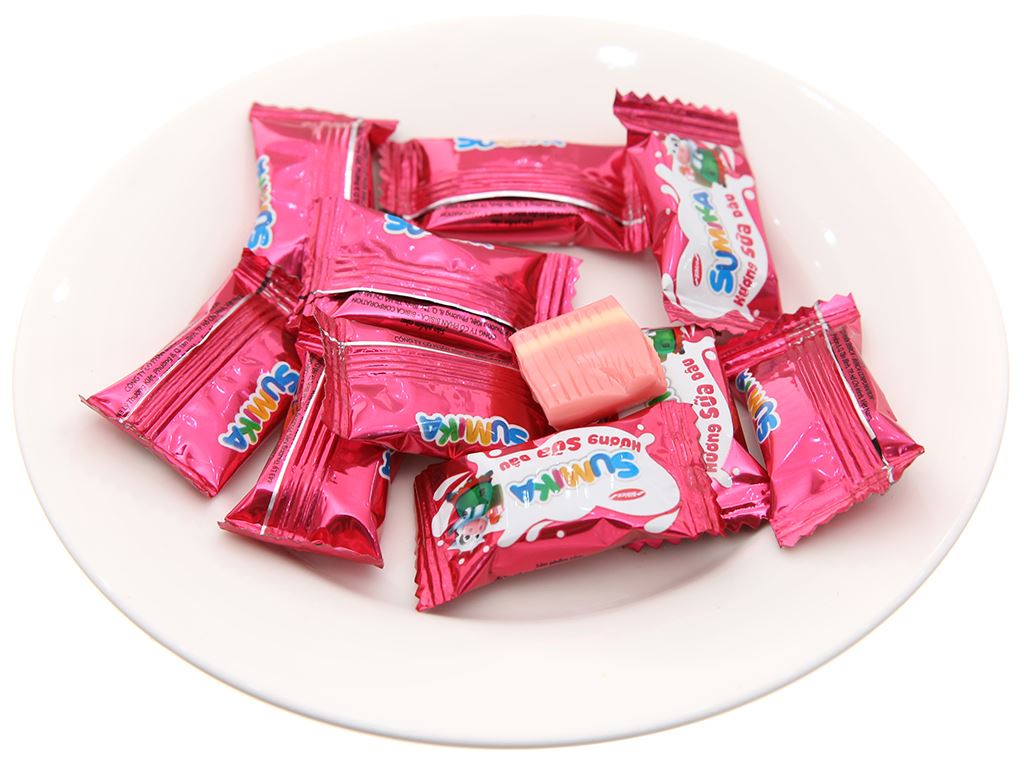 Kẹo sữa bò Sumika vị (sữa; socola; dâu) - ( túi 70g; túi 140g) - Bibica