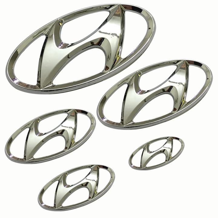 Logo xe ô tô Hyundai 130*65MM