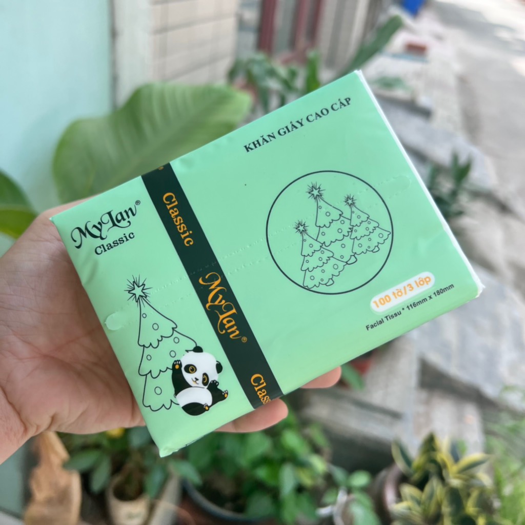 Thùng giấy rút MyLan 3 lớp (thùng 3 màu xanh, hồng, vàng)