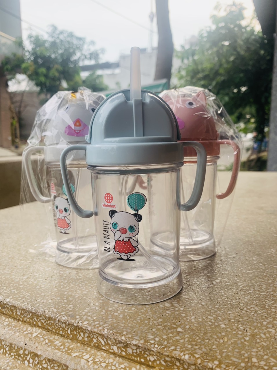 Bình tập uống nước cho bé 200ml