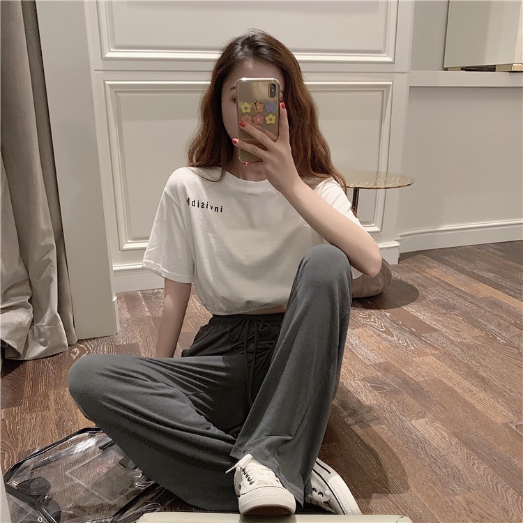 Áo Croptop Nữ Eo Chun INVISIBLE