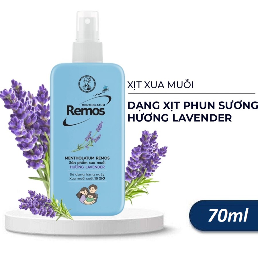 Remos Lavender Repellent Mosquito And Insect Spray150ml