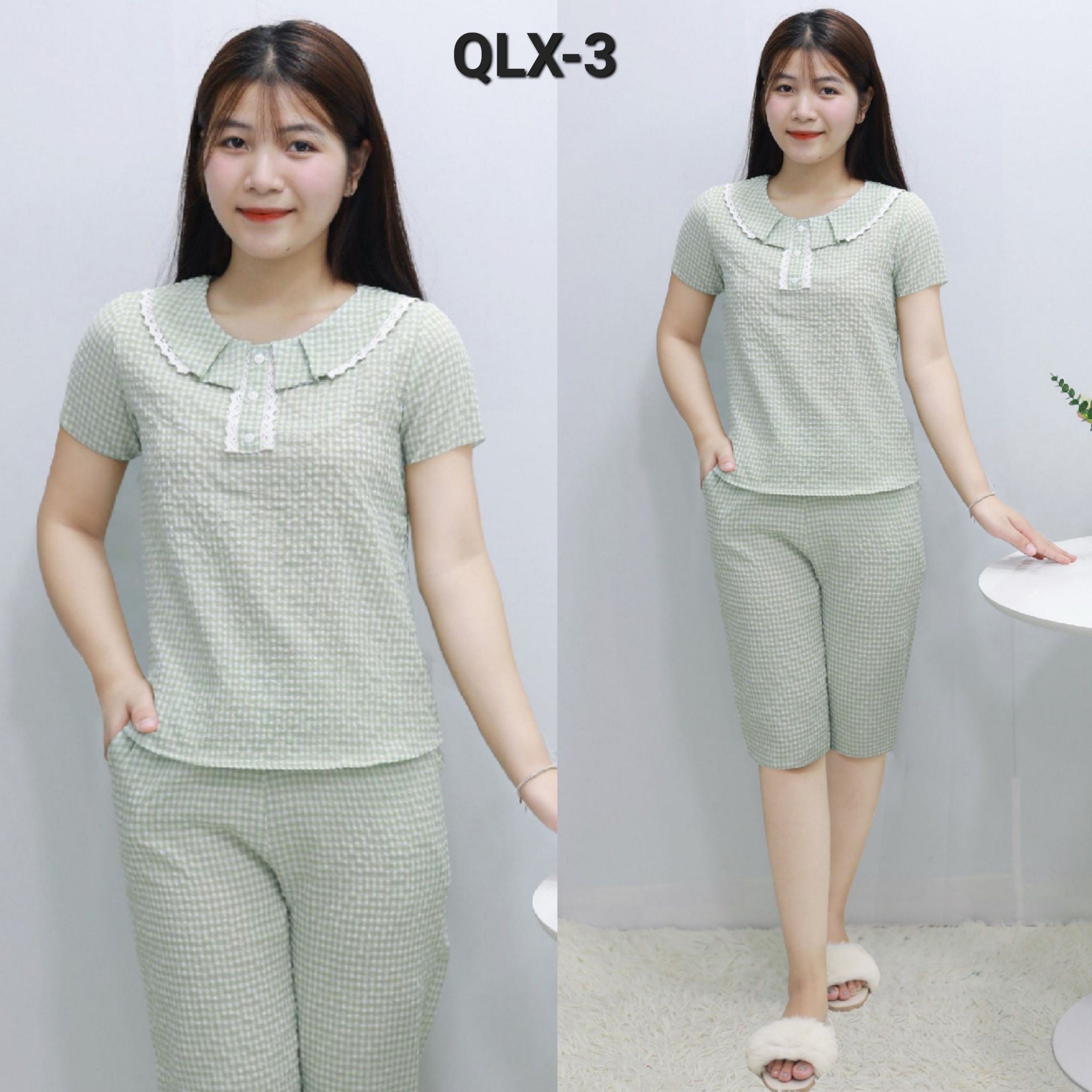 (Bunnysky) ĐỒ BỘ MẶC NHÀ MẪU LỬNG KẺ THÔ HÀN MỀM MÁT DỄ MẶC