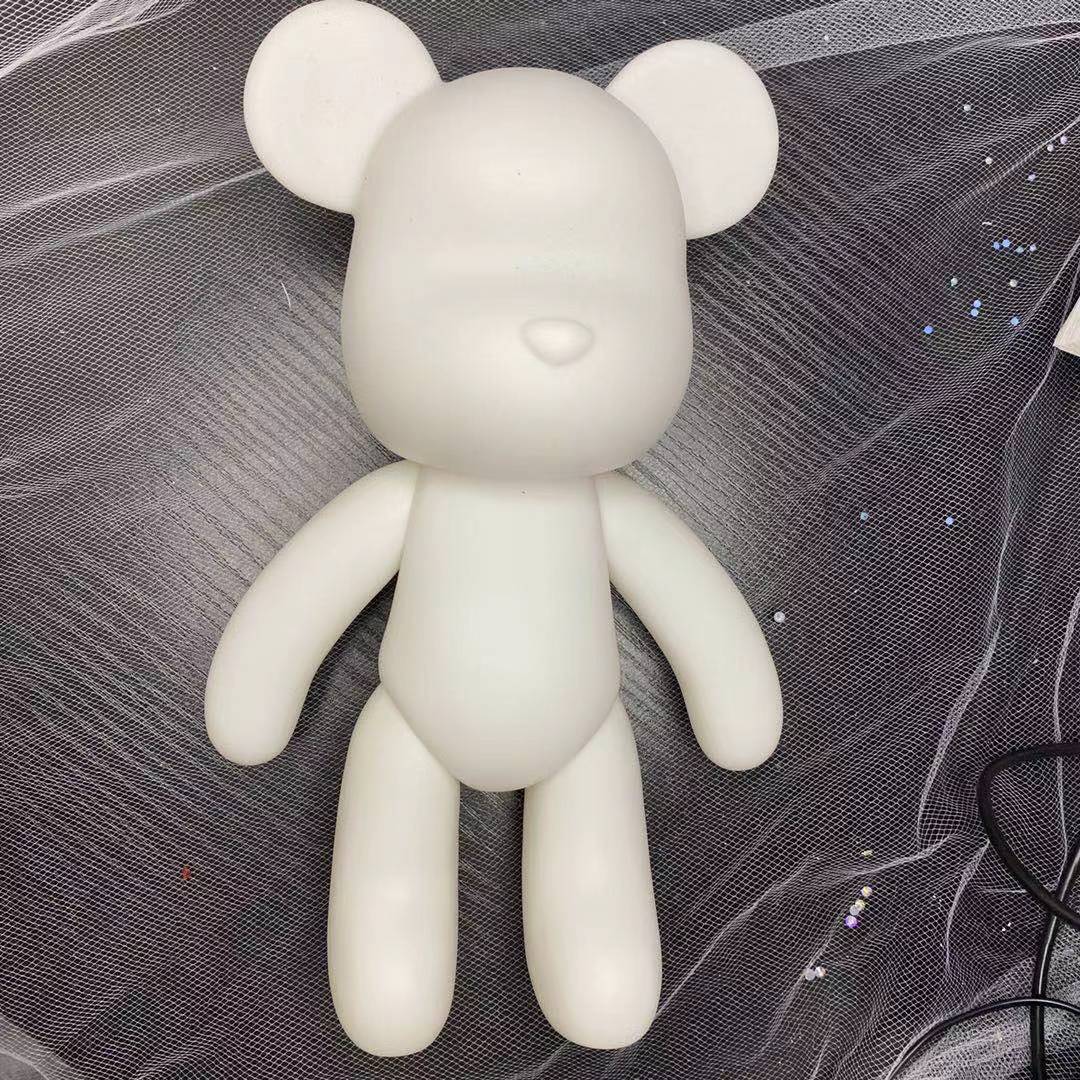 Gấu đính đá handmade Bearbrick size 23cm- 34cm cao cấp cho mọi lứa tuổi