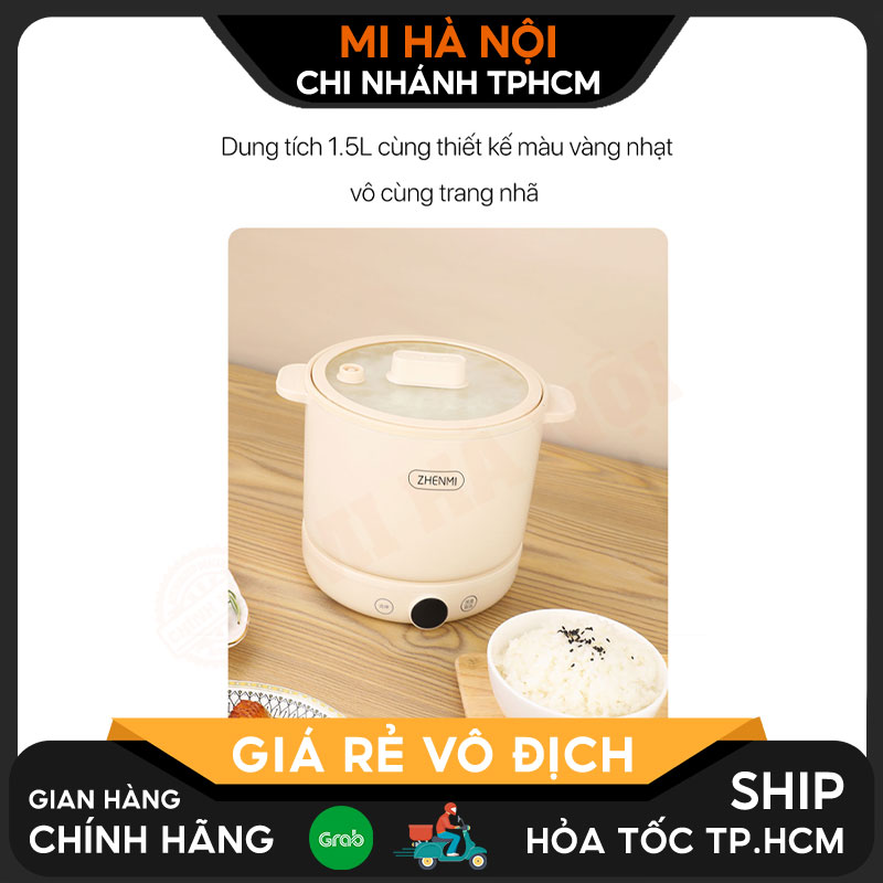 Nồi Cơm Điện Đa Năng Mini ZHENMI 1.5L