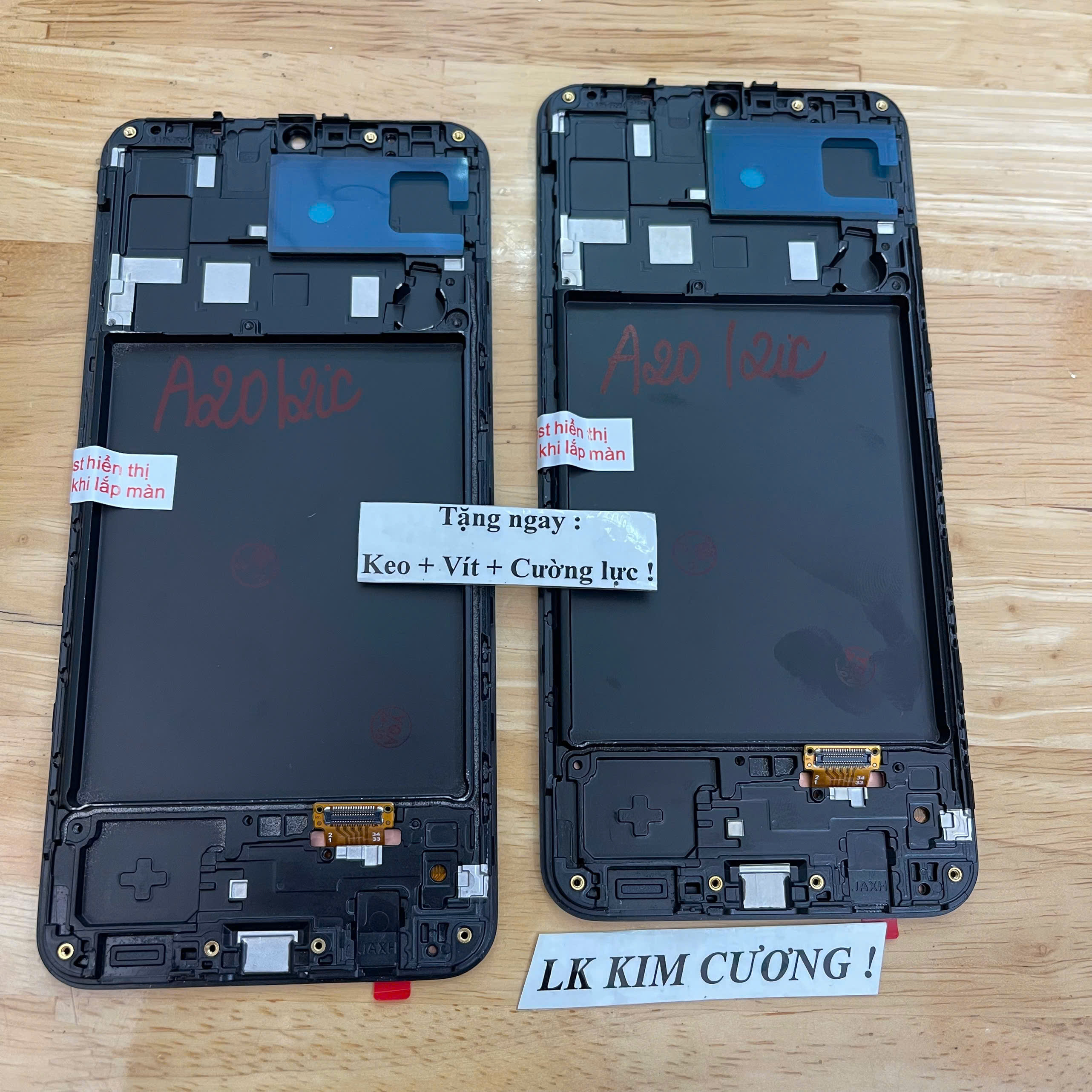 Màn hình thay thế ss  A20 -  liền khung - OLED (2IC)