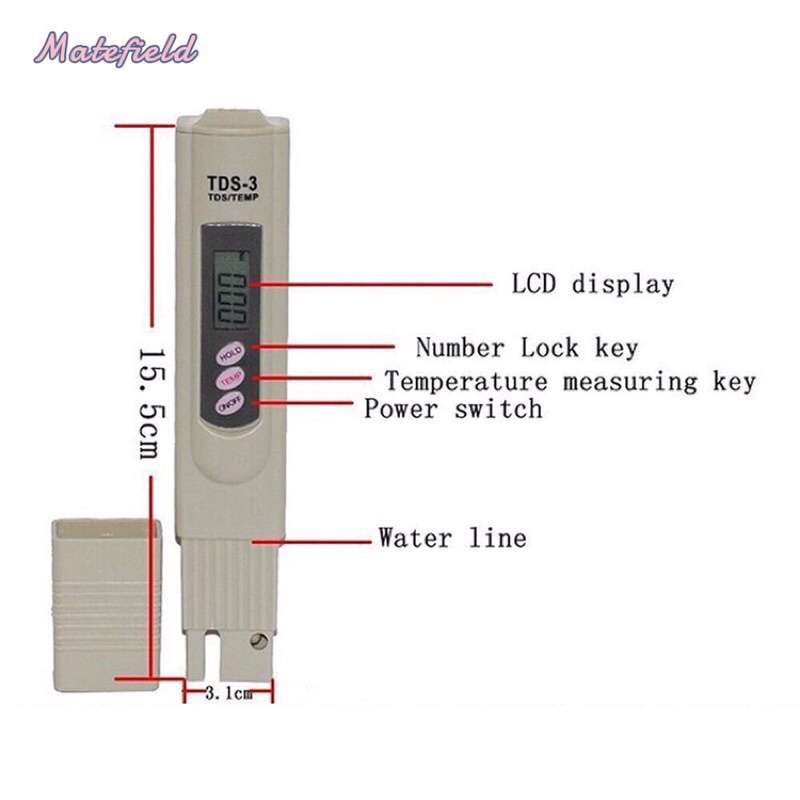 Combo bút đo Ph + bút đo TDS nước