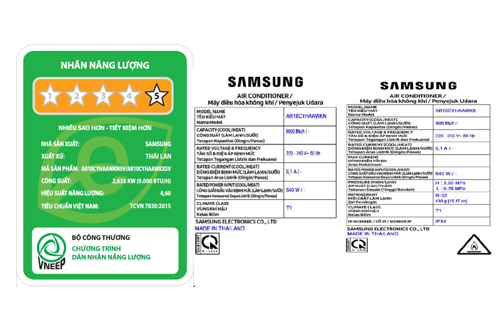[Chỉ giao HCM] Máy lạnh Samsung Inverter 1 HP AR10CYHAAWKNSV