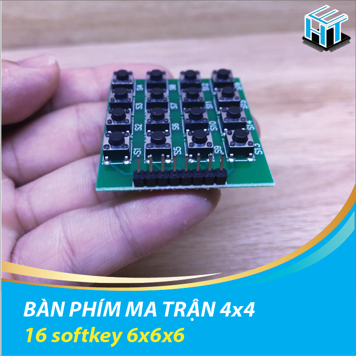 BÀN PHÍM MA TRẬN 4x4