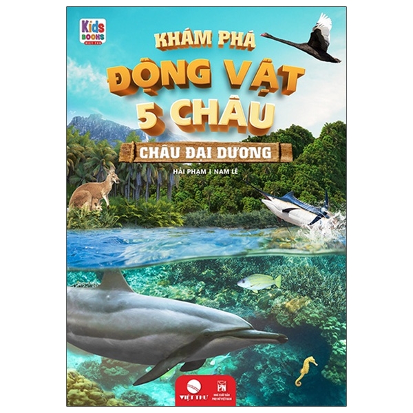 Fahasa - khám phá động vật 5 châu - châu đại dương