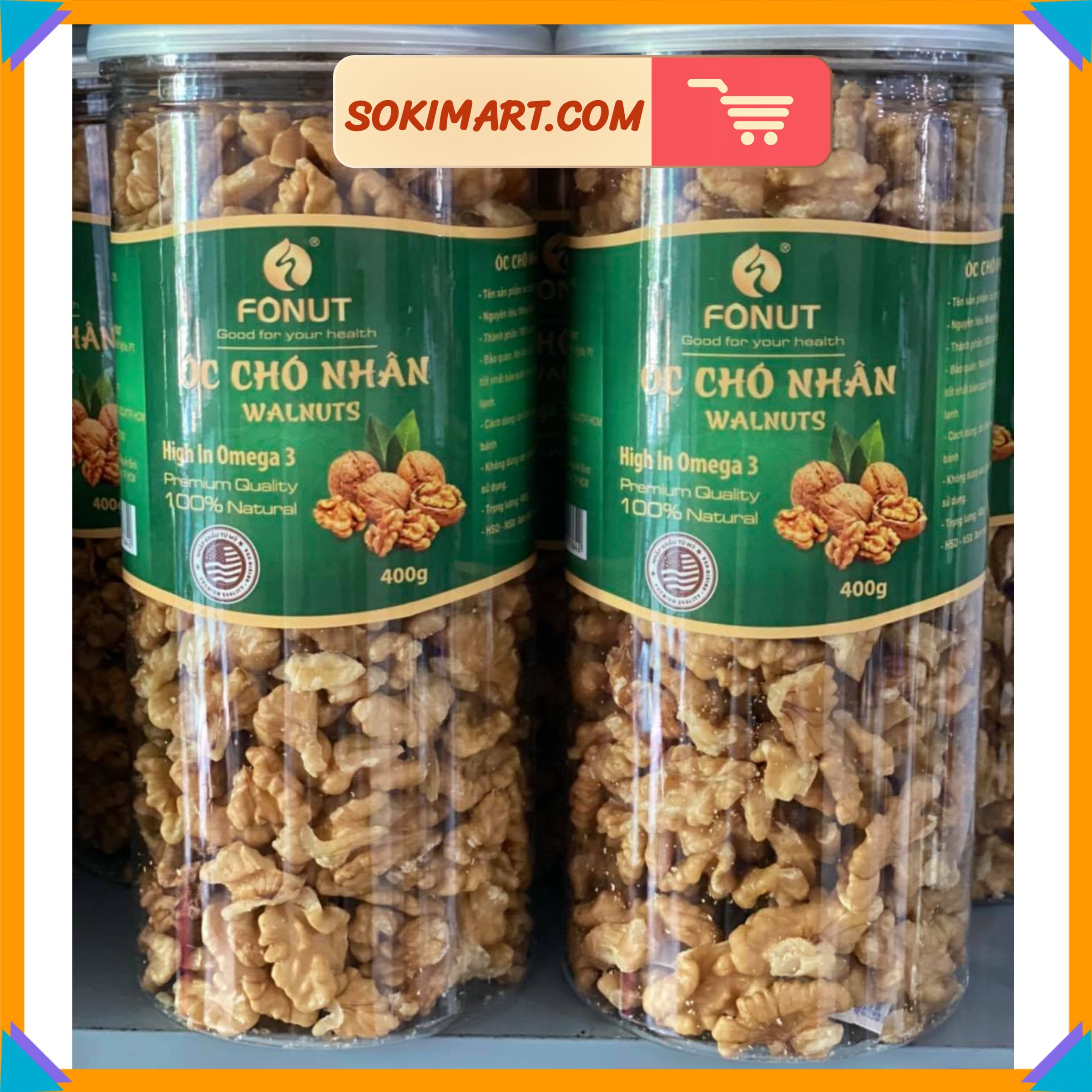 Nhân óc chó vàng - 250g