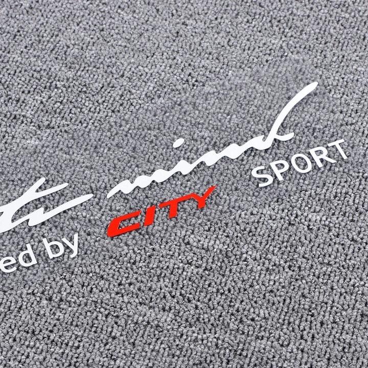 [HCM]Tem sport mind dán xe ô tô City (trăng)