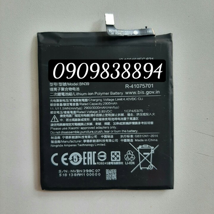 Pin điện thoại xiaomi mi play / bn39