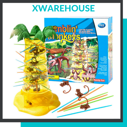 Đồ chơi rút khỉ rút cây vui nhộn - Trò chơi giải trí trong gia đình gắn kết
