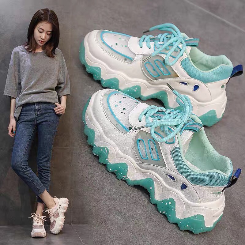 (3 màu)Giầy Thể Thao Nữ Sneaker Chiều Tím UZZANG  Hàn Quốc (shophanhan)