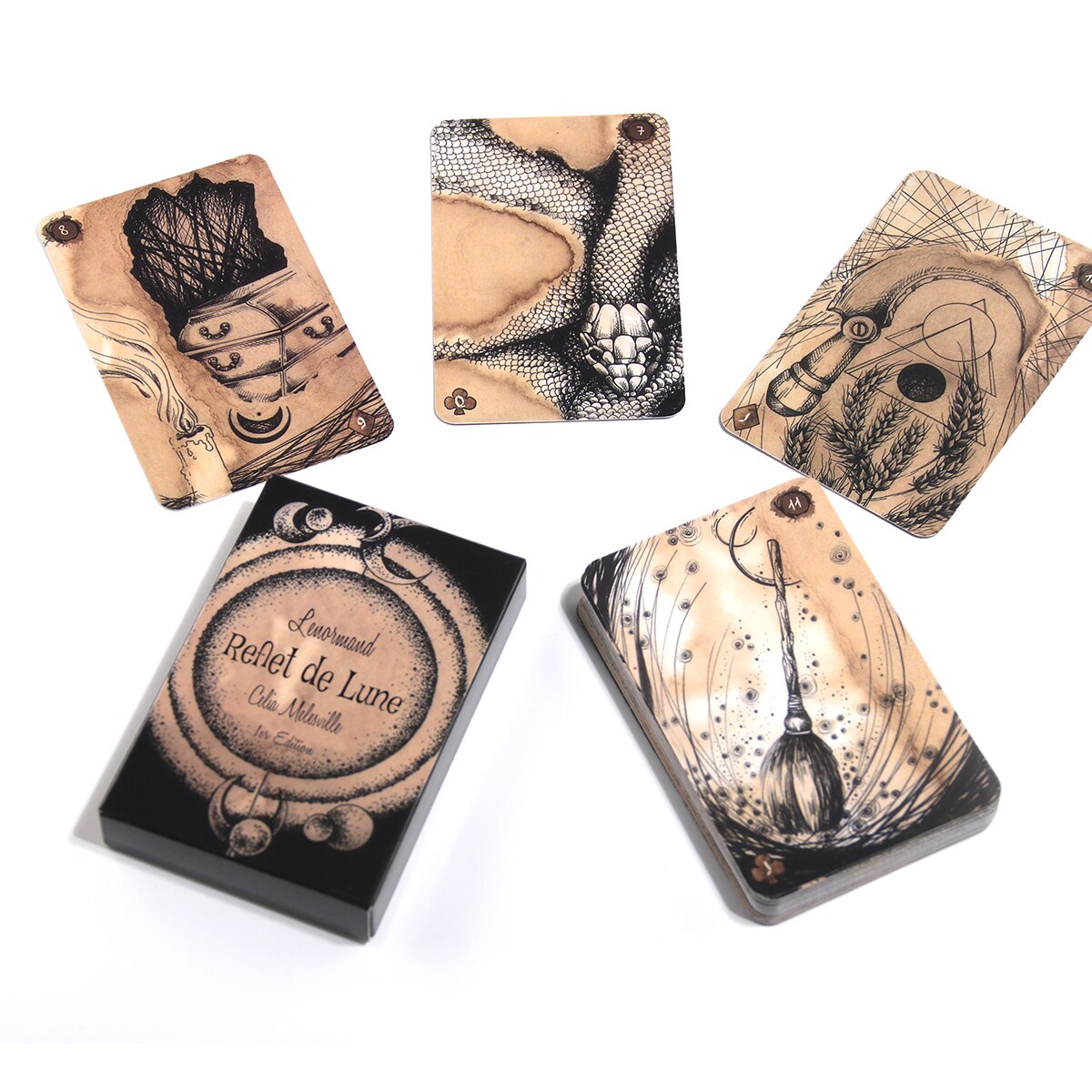 Bộ Bài Reflet De Lune Lenormand