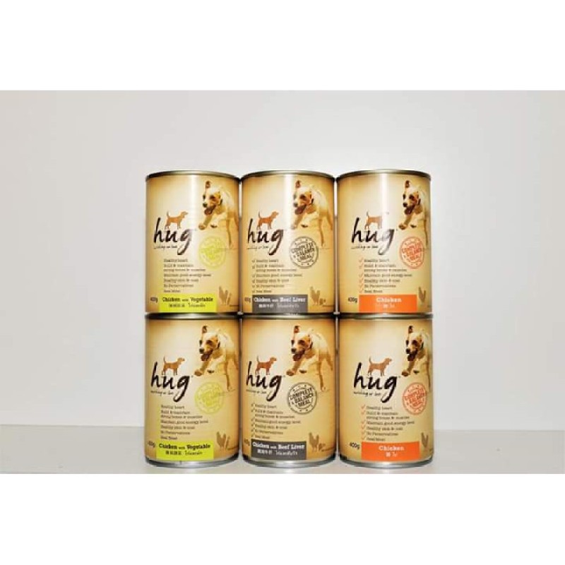 THỨC ĂN CHO CHÓ PATE HUG 400GR