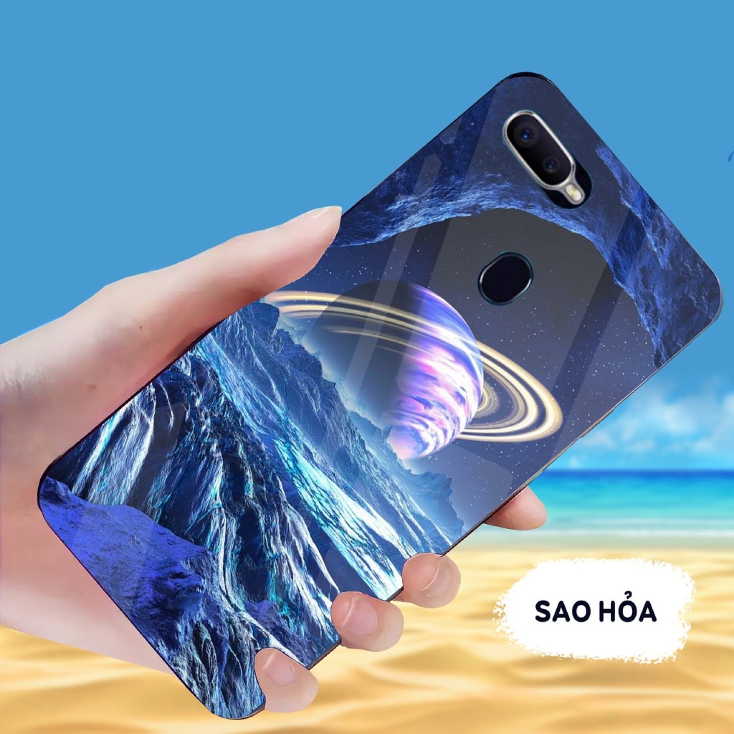 Ốp lưng oppo a12, f9, a7, a5s mặt kính gương sáng bóng, thời trang