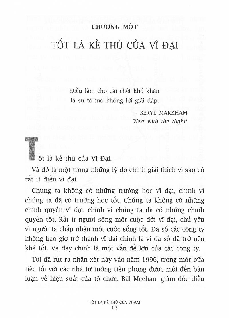 Từ Tốt Đến Vĩ Đại