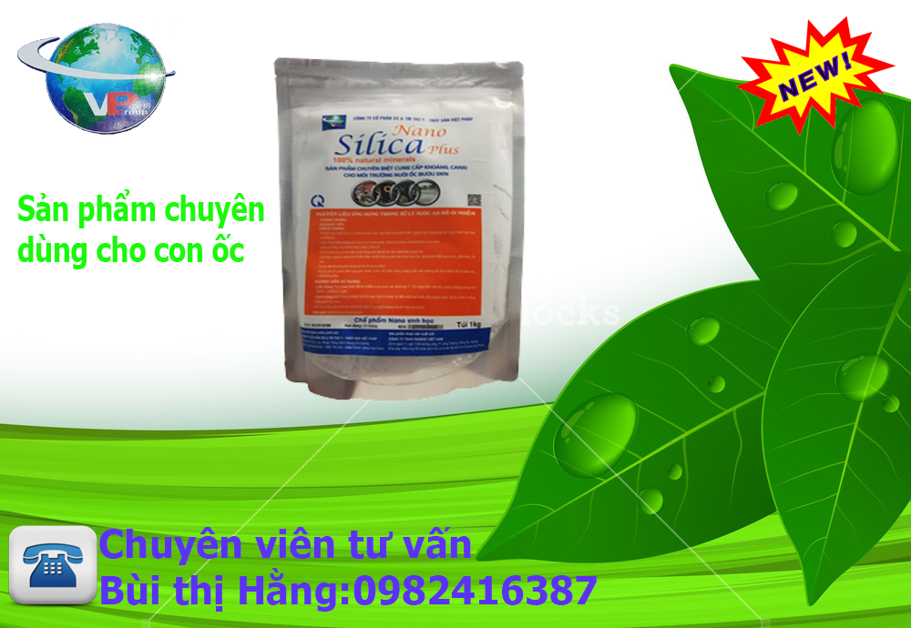 Silica Plus,chuyên dùng cho con ốc,hiệu quả cao.