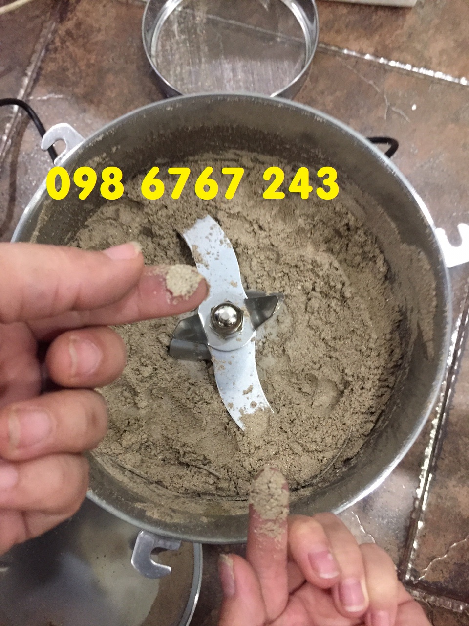 Máy xay bột khô, đồ khô như quế, hồi, 150g