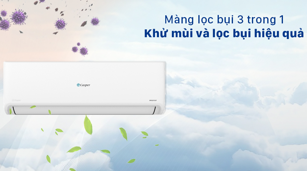[GIAO TẠI HCM] -  Máy lạnh Casper Inverter 2.5 HP GC-24IS32